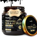 纯喜马拉雅山有机Shilajit Resin提取器供男女使用 -- -- 100%天然Ashwagandha Black Pepper Shilajit Resin供男子使用