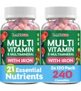 YUM-V's Kids Multivitamin with Iron - Kids Chewable Multivitamin - 维生素+铁辅料 - Todler Vitamins for 2 year Old+, Kosher, Halal, Gluten Free 120 (Pack of 2) 维基语录链接:名人名言 - 文学作品 - 谚语 - 谚语 - 谚语 - 谚语