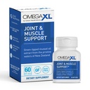 OmegaXL 联合支助补编,救济 -- -- 天然肌肉支助,绿色浸泡贻贝油,软胶药,无毒,60个