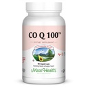Maxi Health COQ10 100mg Capsules – 100mg Coenzyme Q10 心脏和能量支持 – Kosher 认证 CO Q 10 补编 – 非GMO 和 Gluten 免费心脏健康补充 – 90 液体 Capsules