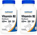 维生素B2(Riboflavin)400毫克,120卡普尔(2瓶)