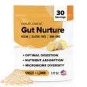 补充Gut Nurture Prebiotic + 生后超食粉用于Leaky Gut修复, 消化卫生的Probiotics - 姜根 - 30种服务