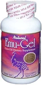 Ultra Emu-Gel Emu 石油饮食补充 软Gel Capsules 90/750毫克