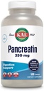 KAL Pancreatin 350mg, " 男女消化酶 " , " 消化健康支助的泛菌酶 " , " 格鲁滕自由 " , " 非GMO " , " 快速解体 " , " 60天保障 " , " 500个服务 " , " 500块药片 "