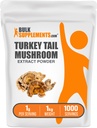 Bulk Assupports.com 土耳其Tail蘑菇提取剂 - Coriolus Versicolor提取剂 - 蘑菇补充剂 - Vegan & Gluten Free, 1 g per service, 1kg (2.2磅) (Pack of 1)