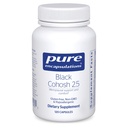 纯封装 黑色 Cohosh 2.5 → 假封装补充品,用于在更年期期间提供支持 * → 120 Capsules
