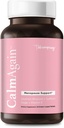 BB公司 Calm-Again for Menopause Anxiousy, Mood Absolute for Women 保持冷静, 下科蒂索尔, 更少的Mood Swings , 西伯利亚鲁巴布, 塞奇, 萨夫龙 – 月经救济 ~ 30 Ct