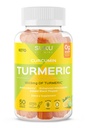 SUKU Turmeric Curcumin 糖无糖胶 配有1003mg的Turmeric - 黑胡椒保护肝脏,改善文摘,炎症反应和联合健康 - 柠檬莱姆莱姆 Flavour(50 Gummys)
