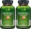 Irwin Naturals Daily Gentle Cleanse - 60 Liquid Soft-Gels, pack of 2 - 配有Triphala的非激光公式