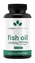 露马营养 Omega 3 鱼油补充剂 - 超强2500毫克 - 2000毫克 EPA & DHA - 大脑和心脏健康 - 60 软胶