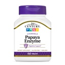 (原始内容存档于2019-07-21) (英语). Vitaulation Fiber Well Free Fiber, 90 Count and 21th Century Papaya Enzyme Chewwots, Tropical, 100 Counts.