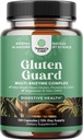 快速代理 Gluten 消化酶促进不容忍 - Gluten 消化酶促进Debloat 与 DPP IV Blend Plus Lipase Amylase Bromelain 为 Gut 健康与消化支持 - 120 Ct
