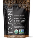 Truvani Vegan Pea 蛋白质粉 巧克力 20g 有机植物基蛋白 10 服务 Keto Gluten & Dairy Free → 低卡 → 无添加糖
