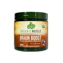 有机肌肉脑杆螺(Organic Muscle Brain Boost Nootropics Blend) - Vegan & Organ Superfood 健康补充品 与 Ashwagandha, Ginkgo & Ginseng - 巧克力火焰, 20种服务