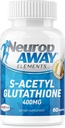 神经元件 S-乙酰-Glutathione 400mg 酸阻塞卡普尔 60cm(每瓶60 400mg Capsules) 第3个缔约方在CGMP设施中试验制造