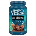 Vega Overical-In-One Vegan蛋白粉,巧克力 - 超级食品原料,豁免支持维生素,Keto Friendly, Pea Protein for Men & Men, 25 Oz(包装 May Vary)