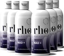 Rho 营养 Liposomal NAD+ – 设计用于帮助支持吸收的液体补充剂 – 主动形式的NAD+ 帮助支持正常细胞健康、健康衰老、能源代谢和生命力 - 6 Pack