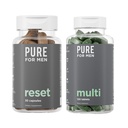 纯于男子多维他明,120 Capsules & 重置除毒补充,30 Capsules