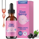JoySpring ZincBerry - Kids Zinc & Vitamin Supplement (2 fl oz) Immune Supports Drops with Elderberry Flavor for Kids 2-16+ (英语) (英语). 年份