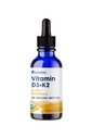 原生Path D3K2 叮当 – 2000 IU 维生素D3和维生素K2 配有有机MCT Oil – 1 Fluid Ounce – 快速生物利用率 多维素换骨强和全身健康,30种服务