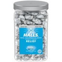 Halls Relief Mountain Menthol 甘蔗自由的咳嗽滴、大块咳嗽滴、225滴