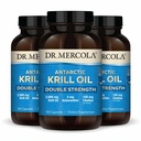 Mercola博士 南极磷虾油双强-2 000 mg - Omega-3 与环保局和DHA-支持大脑、心脏、联合和免疫健康-无转基因和无胶质-270 Capsules(90名服务者)