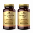 Solgar B-Complex 100" - 100 蔬菜罐头,包2 - 能源代谢,神经系统支持 - 非GMO,Vegan,Gluten Free - 200 总服务