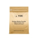 纯原始成份 Ginkgo Biloba 粉末( 8 oz) 永远纯, 无填充器或添加器, 实验室验证