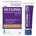 Mederma Advanced Scar Gel - 治疗旧伤疤和新伤疤,减少来自Acne的疤痕外观,外科,烧伤,伤害和伸缩标记,1.76 Oz(50g)