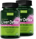 Herdmood Silymarin 牛奶 塞特尔 利弗 Detox Capsules for Fatty Liver, Alcachofa y Cardo Mariano con Silimarina para el Higado Graso, Liver Cleanse Detox & Freeform w/Artichoke 节选。 240个