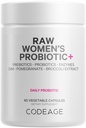 编码 草原妇女Probiotic+补充 - 34 Probiotic Strains, 100亿 CMUs, 消化酶, Prebiotic Blend, DIM, Herbal 提取物, Phytonutrients - 非 GMO - 30 Capsules