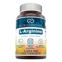 L-Arginine 1000 Mg 120 餐具补充 - 支持心血管健康 - 支持免疫系统功能 - 促进血液循环