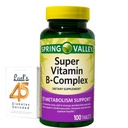 春谷超级维生素B 复合碳酸钙, Ascorbic Acid 100 板块 与 Lual 的 45 糖尿病解码