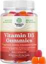 D3 " 每日健康 " 的美味D类成年人,每服骨骼肌肉和免疫支持非GMO Gelatin Gluten免费(30天供应)
