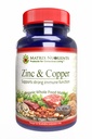 ZINC & 铜 - LAB测试最高纯度! 快速吸收,100%有机天然成份 - 大规模免疫支持 - 修复心脏和身体! - Vegan牌匾(60ct)
