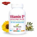 新ROOTS HERBAL 维生素 E 400 IU Capsules 有机抗氧化剂补充 → 所有8类维生素 E 用于大脑和视觉支持 → 4 Tocopherols 和 4 Tocotrienols for Men和Men(120软胶)
