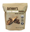 Anthony's Organization Cassia Cinnamon Powder, 1 lb, Ground, Gluten Free, 非转基因生物, 非辐照型, Keto 友好型