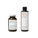 AlgaeCal Bundle - 含有维生素D3的植物基钙补充剂,用于骨质健康与强力和三重动力 Omega-3鱼油天然液体乳化,配有EPA & DHA, Curcumin, Astaxanthin