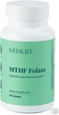 NATALIST MTHF Folate 1000 mcg(L-5-MTHF) 支持妇女的健康生育和怀孕 -- -- 生殖健康和胎儿发展每日Folate补充剂 -- -- Vegan,无葡萄糖 -- -- 60块