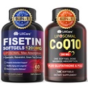 1,200 mg + 1 Pack Liposomal CoQ10-200 mg 软胶