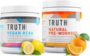 真理营养 自然运动员锻炼堆 - Vegan BCAA (Pink Lemonade) + 自然前锻炼(Orange Tangerine)