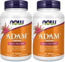 现在的补编,ADAMTM Men's multivitamin with Saw Palmetto, Lycopene, Alpha Lipoic Acid and CoQ10, Plus Natural Resveratrol & Grape种子提取, 60 平板电脑(2套)
