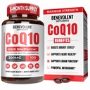 益纯CoQ10 200mg 软胶,用于最大吸收,Ubiquinone Coenzyme Q10 心脏健康,能源生产,健康老龄化和抗氧化剂支持,100 软胶