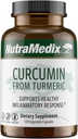NutraMedix Curcumin - 500 mg 涡轮盖 - 促进健康炎症反应、免疫系统、大脑、心脏和肝脏支持(120 capsules)