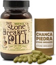 断石药丸 60 Capsules - Gallbladder 和 Kidney 补充剂 与 Chanca Piedra, Celery种子, 和 Saw Palmetto - 草药和有机 Gallbladder 和 Kedney 石头断石药