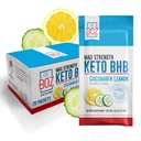 Boz博士 - Keto BHB粉末 - Cucumber Lemon, 20 Packets - Ketones 饮料 - 增加能量和减少刮伤 - Max 强健饮食补充 - 质量测试 - 美国制造 - 10.9oz(310g)