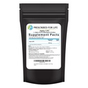 限定终身 Alpha GPC 粉末 L Alpha glycylphosphirylcholine, Choline 认知功能补充,非转基因O, Vegan, Soy Free (113g)