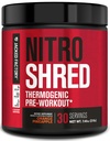 Jacked Factory NITROSURGE Shred Pre Workout Supplement - 能量助推器,即时强力增益器,尖锐聚焦器,强力泵 - Nitric Oxide Boster & PreWorkout Powder - 30Sv,橙菠萝