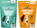 Pet Go 准备! Omega 3 & 过敏 嚼狗 + Probiotics & Alergy Imune 补充 Itch 和 过敏 减肥 + 鱼油 狗舍丁 皮肤过敏 减肥 → 90 个