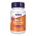 现在食品补充品,MK-7维生素K-2 100毫克,心血管支持*,支持骨质健康*,60Veg Capsules